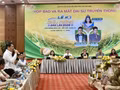 Conférence de presse sur le premier festival du durian de Dak Lak. Photo : VNA. 