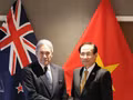 Quatrième réunion ministérielle des Affaires étrangères Vietnam-Nouvelle-Zélande