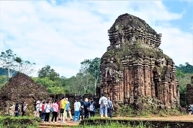 Les monuments du sanctuaire de My Son sont les constructions les plus importantes de la civilisation de My Son. Photo : VNA.