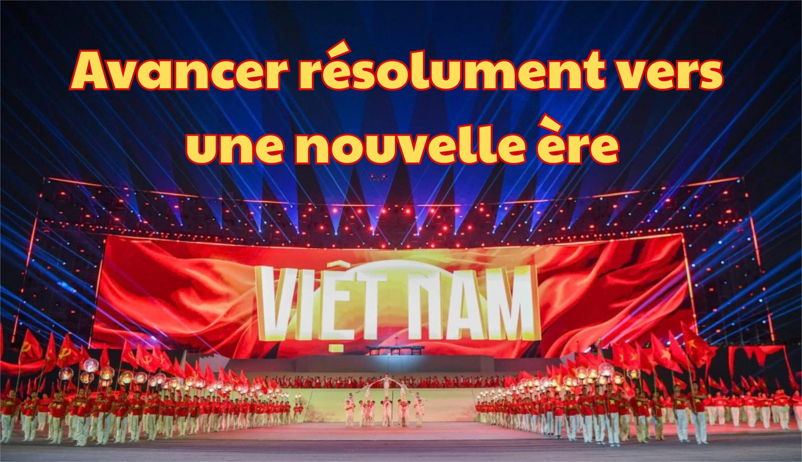 Avancer résolument vers une nouvelle ère