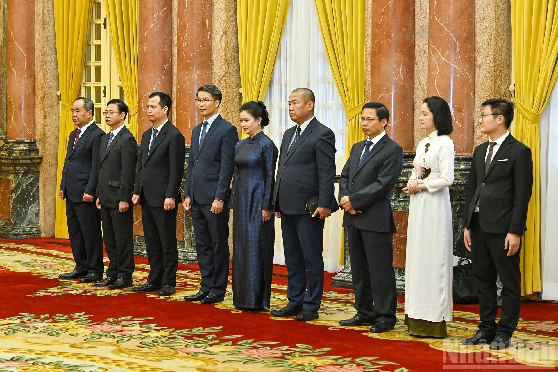 Les délégués vietnamiens présents à la réception. 16.jpg