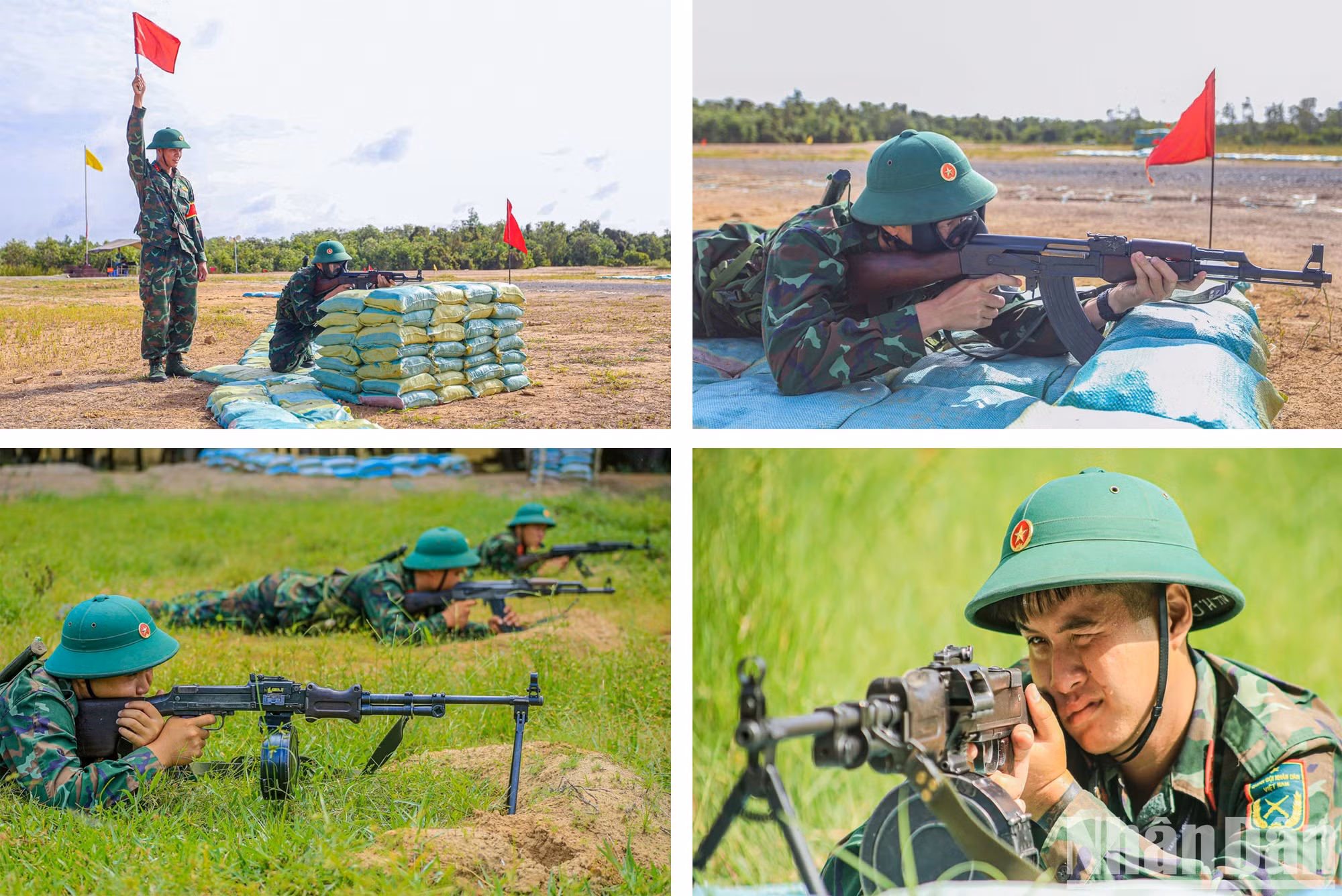 La fierté des soldats du 1er Bataillon de faire vivre les traditions d'une unité trois fois décorée du titre de Héros des Forces armées populaires.