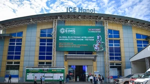 L'exposition GEIMS Vietnam 2025 a lieu du 20 au 22 novembre, au Centre international des expositions de Hanoï. Photo : hanoimoi.vn