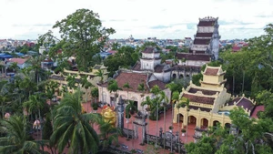 La pagode millénaire Co Le, dans la commune éponyme, province de Ninh Binh (au Nord).