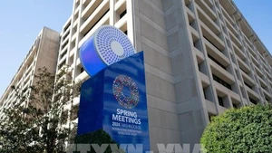 Le siège du Fonds monétaire international (FMI) aux États-Unis. Photo: Xinhua/VNA 