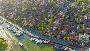 La vieille ville de Hoi An, l'une des destinations préférées des touristes internationaux lors de leur voyage au Vietnam. Photo : TITC