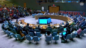 Lors du débat public de haut niveau du Conseil de sécurité de l'ONU. Photo : baoquocte.vn