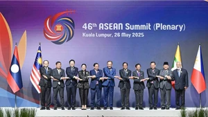 Lors de la séance plénière du 46e Sommet de l'ASEAN, le 26 mai 2025 à Kuala Lumpur, en Malaisie. Photo : VNA.