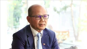 Uch Leang, directeur par intérim du Département de recherche Asie-Afrique et Moyen-Orient à l’Académie des relations internationales du Cambodge (relevant de l’Académie royale du Cambodge). Photo : VNA. 