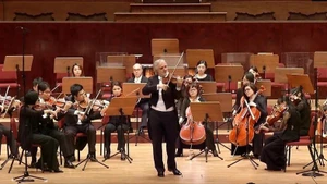 L'Orchestre philharmonique de Vienne. 