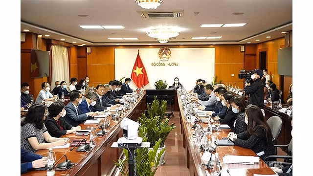 La vue générale de l'événement. Photo : congthuong.vn