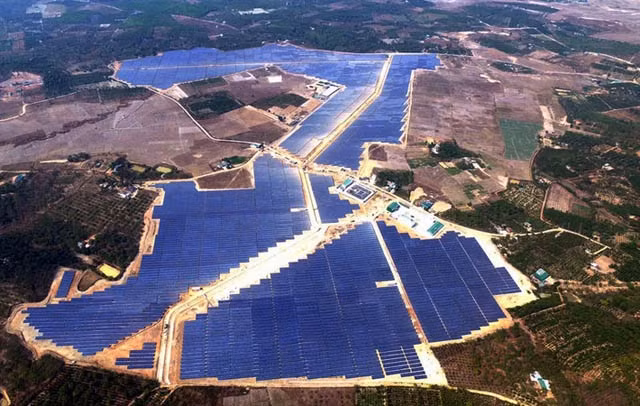 La centrale électrique solaire Cu Jut à Dak Nông. Photo : VOV.
