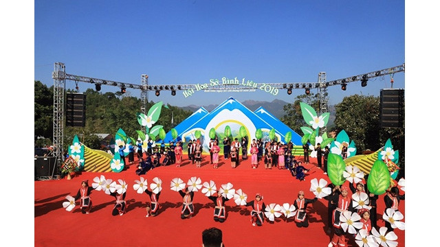 Ouverture de la fête des fleurs du camélia de Binh Liêu 2019. Photo: https://vov.vn/