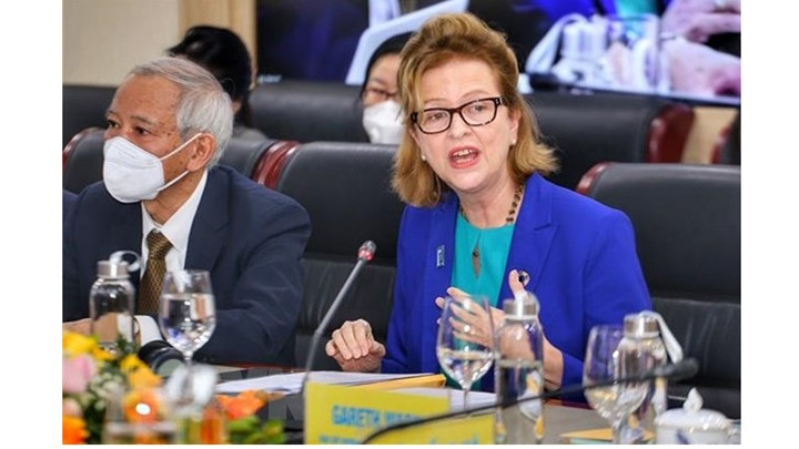 Caitlin Wiesen, représentante en chef du Programme des Nations Unies pour le développement (PNUD) au Vietnam. Photo : VNA