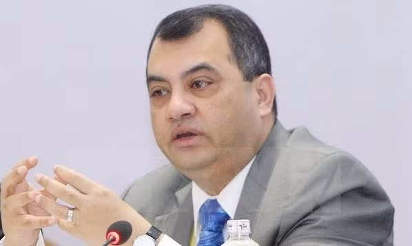 Le président de l’IPU, Saber Chowdhury, lors de la conférence de presse. Photo: VNA.