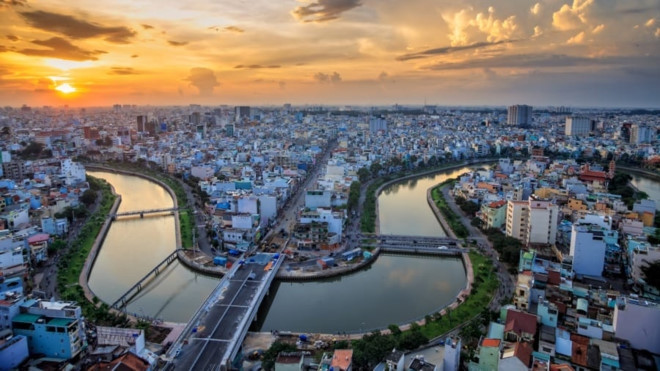 Un coin de Hô Chi Minh-Ville. Photo : Toquoc.