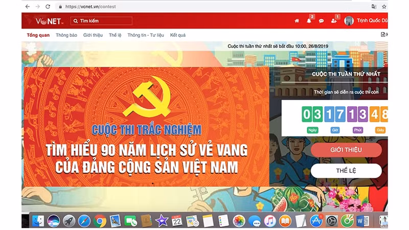 Le concours, qui se déroulera jusqu'au 30 décembre 2019, est disponible à l'adresse http://vcnet.vn. Photo : NDEL.