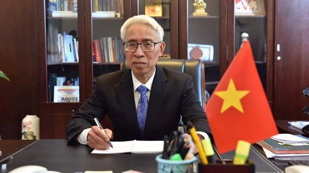 L’ambassadeur du Vietnam en Chine, Pham Sao Mai. Photo : VNA.