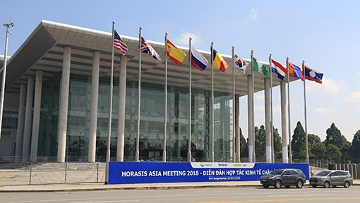 Centre de conférences de Binh Duong où a lieu Horasis Asia Meeting 2018. Photo : baodautu