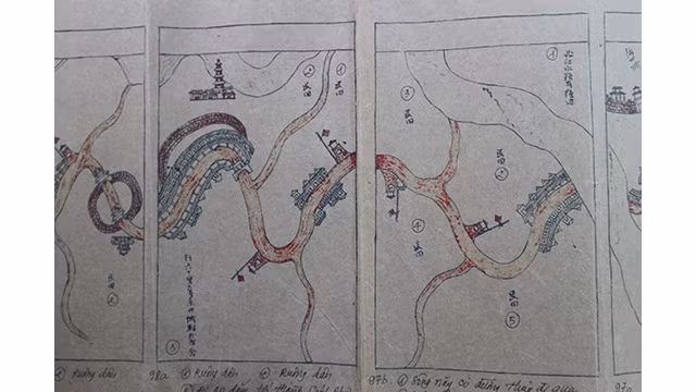 « Hoàng Hoa su trinh dô », patrimoine documentaire est inscrit au Registre Mémoire du monde pour l’Asie-Pacifique de l’UNESCO. Photo: https://thethaovanhoa.vn/