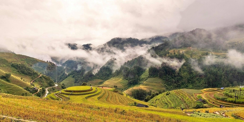 Mu Cang Chai est une localité rare dotée d’une beauté majestueuse, notamment en termes de topographie, de climat, de paysage et d’écosystème. 