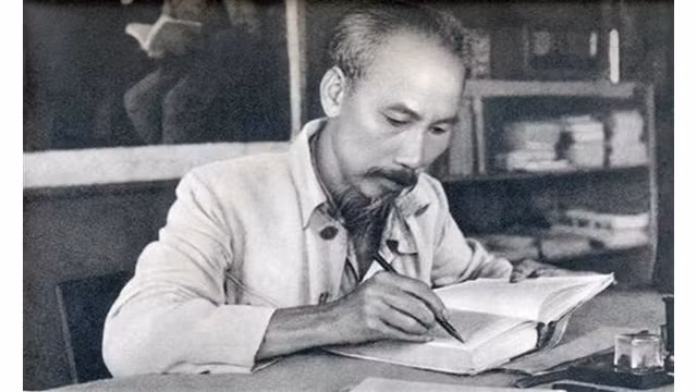 Le Président Hô Chi Minh. Photo : VNA.