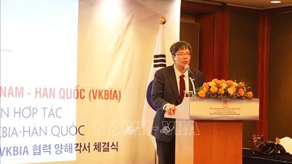 Le président de la VKBIA Trân Hai Linh. Photo : VNA