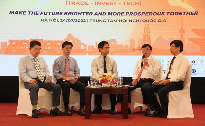 Le Forum de coopération Vietnam — République de Corée, le 24 juillet, à Hanoï. Photo : thoidai.