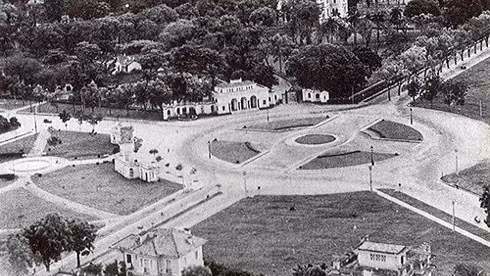 La place de Ba Dinh au début du 20ème siècle. Photo d'archive/VOV.