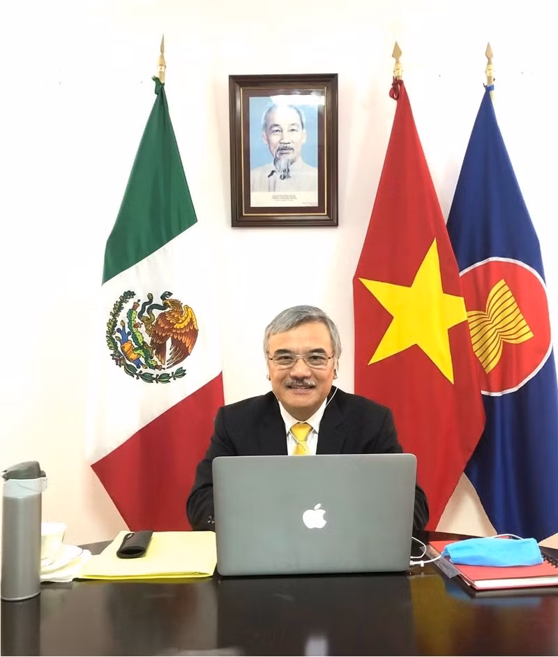 L'ambassadeur du Vietnam au Mexique, Nguyên Hoài Duong. Photo : Baoquocte.