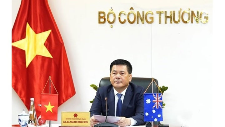 Le ministre de l'Industrie et du Commerce, Nguyen Hong Dien. Photo : VNA.