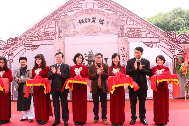 Inauguration de la Fête de la calligraphie 2016. Photo: CPV.