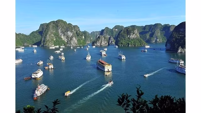 La baie de Ha Long. Photo : VNA.