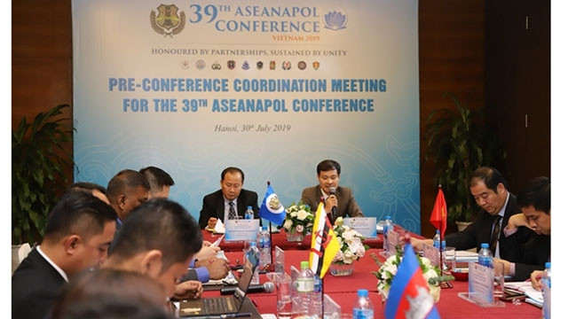 Une réunion sur les préparatifs pour la 39e conférence ASEANAPOL. Photo : cand.com.vn.