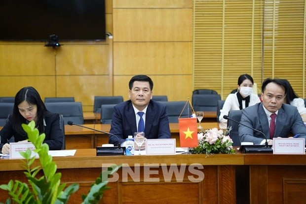 Le ministre vietnamien de l'Industrie et du Commerce Nguyên Hông Diên. Photo : VNA.