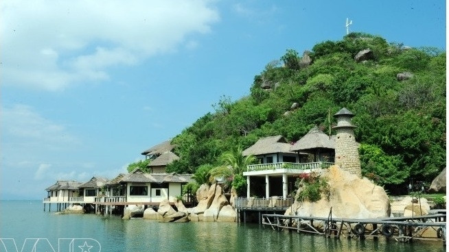 Un coin de la ville de Cam Ranh. Photo: VNP.