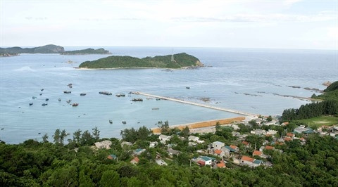 Une vue du district de Cô Tô, province de Quang Ninh (Nord-Est). Photo: VNA. 