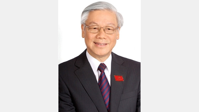 M. Nguyên Phu Trong, Secrétaire général du CC du PCV du XIIe mandat. Photo: NDEL.