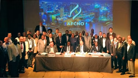 Les représentants des Comités Olympiques francophones. Photo: OIF.