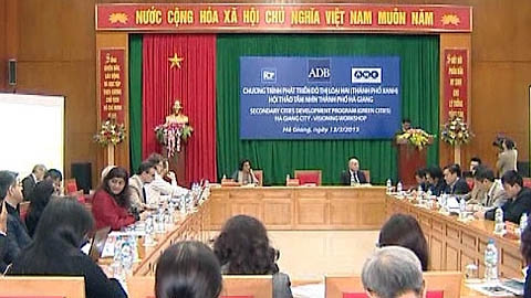 La vue générale du colloque. Photo: hagiangtv.vn.