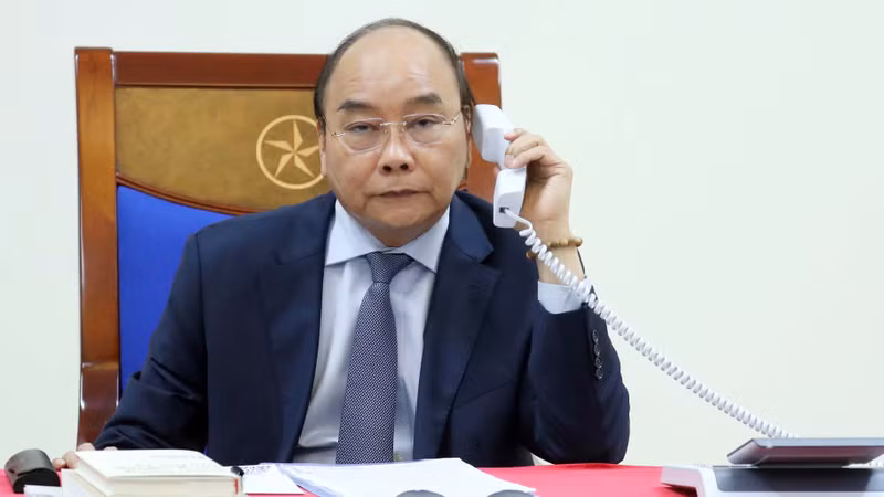 Le PM Nguyên Xuân Phuc. Photo : VGP.
