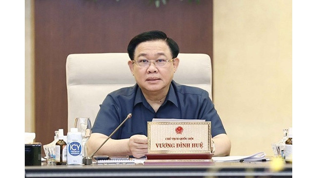Le Président de l'Assemblée nationale vietnamienne, Vuong Dinh Huê. Photo : VNA.