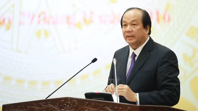 Le ministre, président du Bureau gouvernement du Vietnam, Mai Tiên Dung. Photo : VNA.