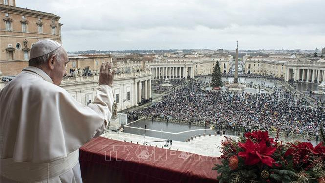 Le pape François. Photo : VNA
