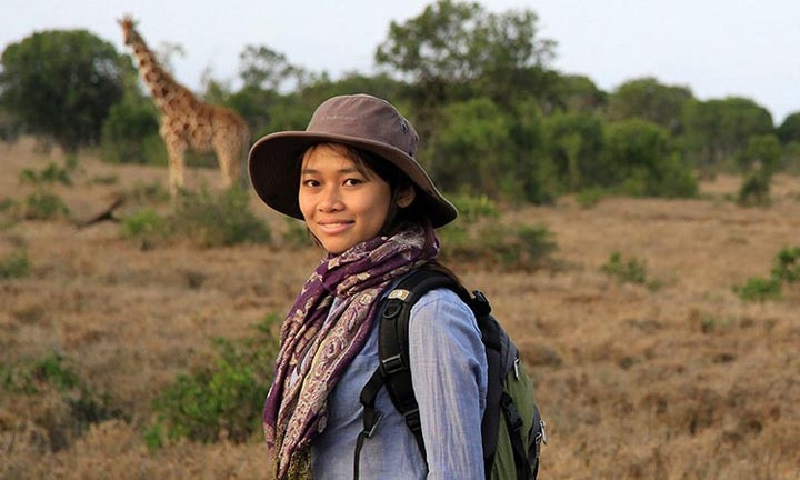 La défenseure de l’environnement, femme médecin et écrivaine vietnamienne, Trang Nguyên. Photo : wechoice.