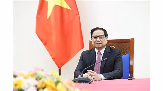 Le Premier ministre vietnamien, Pham Minh Chinh. Photo : VNA.
