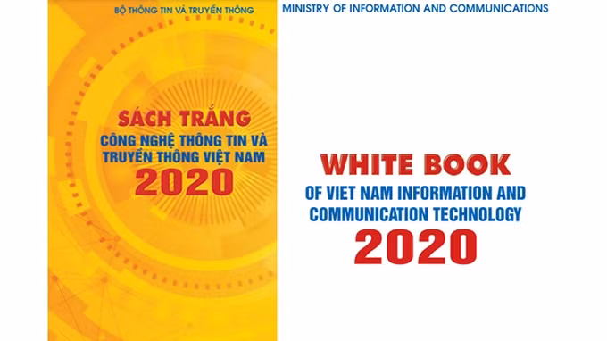 Le livre blanc sur les technologies de l’information et la communication du Vietnam en 2020. Photo : baodautu.vn