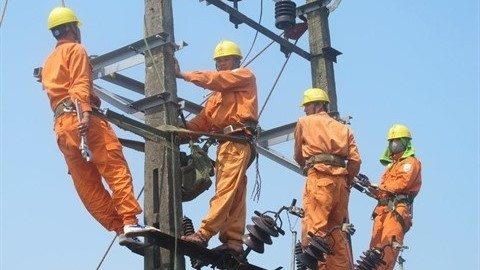 L’EVN s’emploie à garantir le bon fonctionnement du réseau. Photo : VNA.