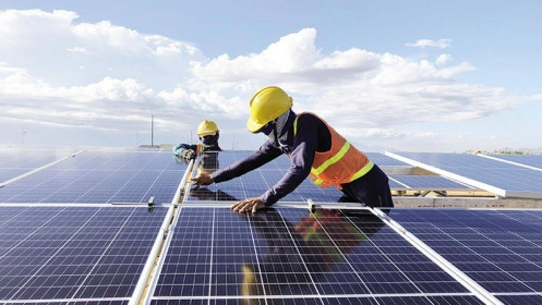 La capacité installée des énergies renouvelables du Vietnam a atteint 20 670 MW en 2021. Photo : baogiaothong.vn.