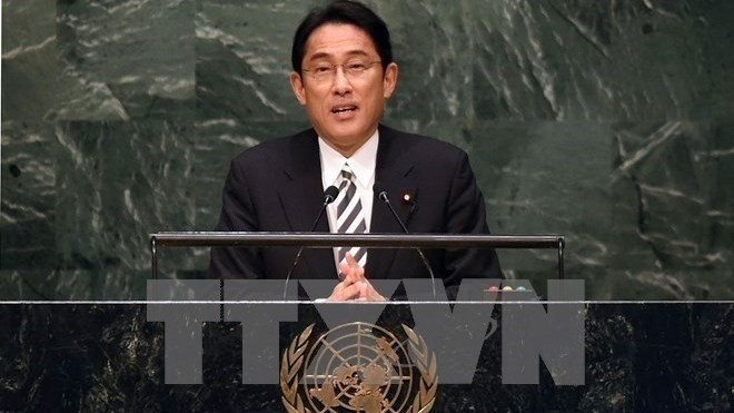 Le ministre japonais des Affaires étrangères Fumio Kishida. Photo: VNA.